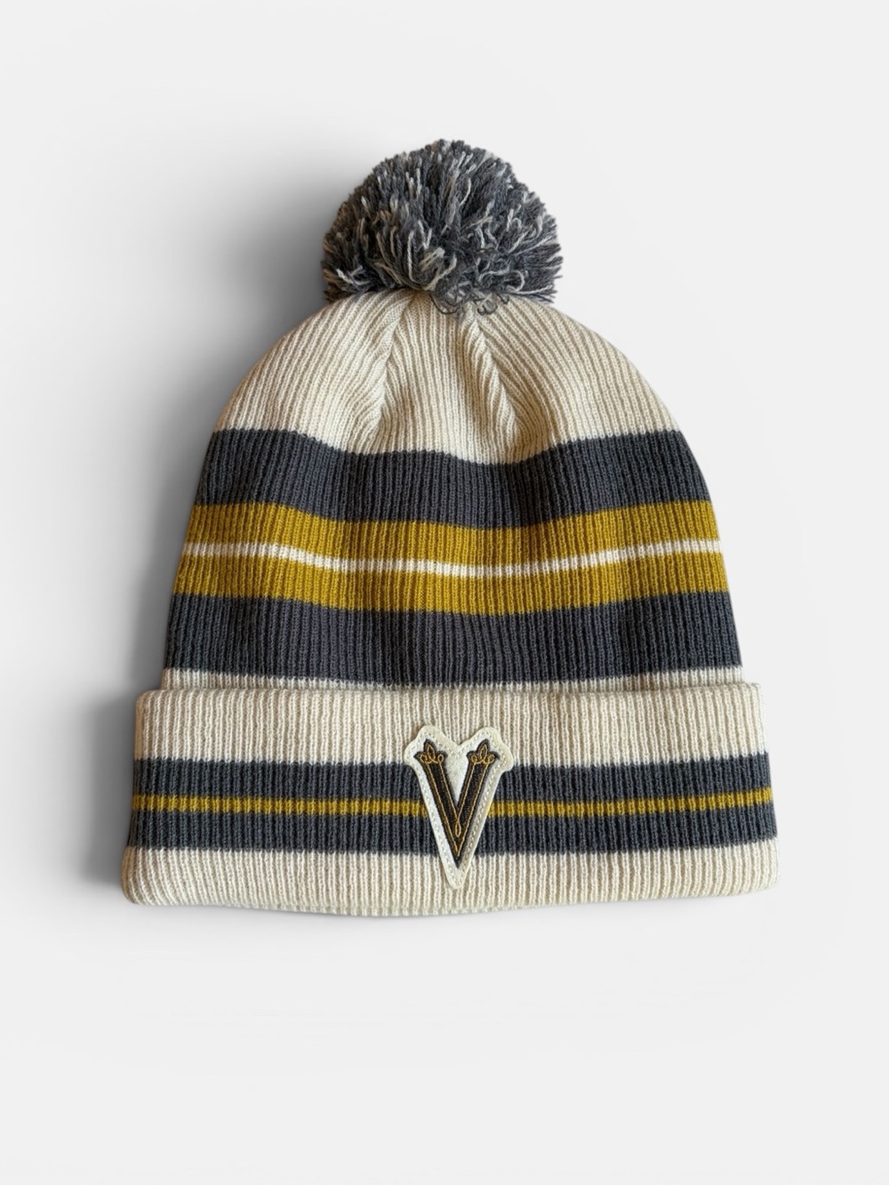 Fanatics Men's Vegas Golden Knights 2024 NHL Winter Classic Cuffed Knit Hat Pom